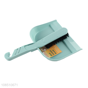 Online wholesale handheld tabletop dustpan and broom sweeper set