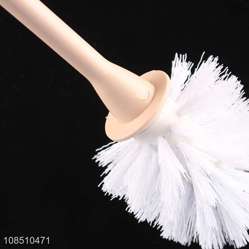 Best selling durable handheld plastic cleaning brush toilet brush