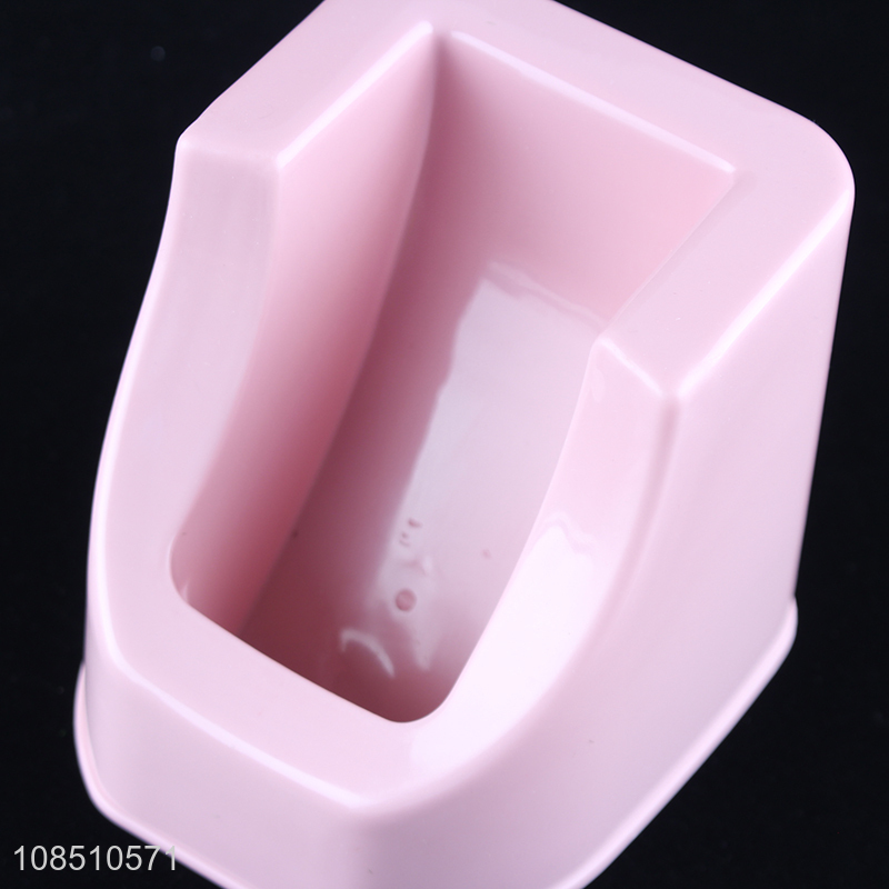 Top quality pink plastic toilet brush cleaning brush for sale