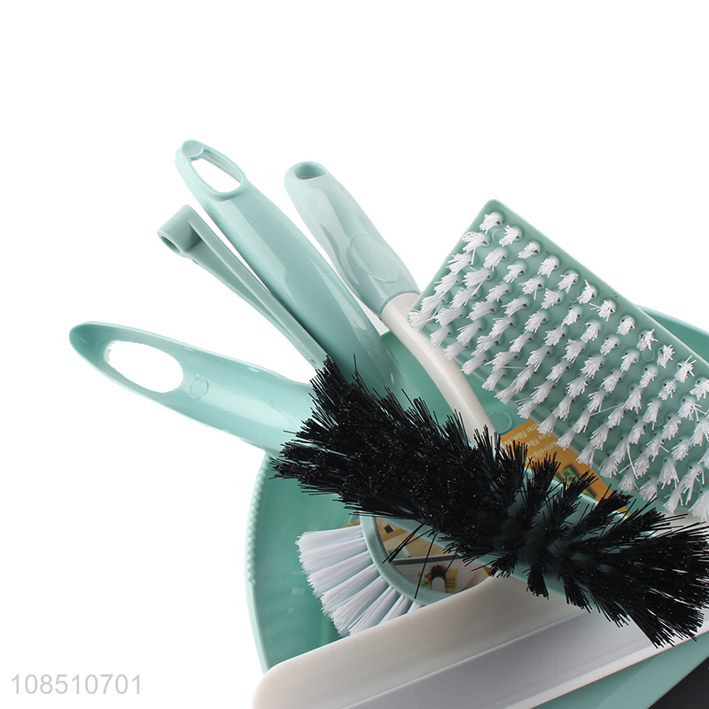 Best quality plastic cleaning tool cleaning brush set for household