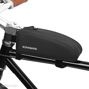 Hot selling waterproof bike front frame bag bike mobile phone holder