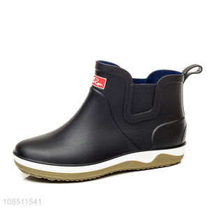Popular products men waterproof pvc rain boots gumboot for sale