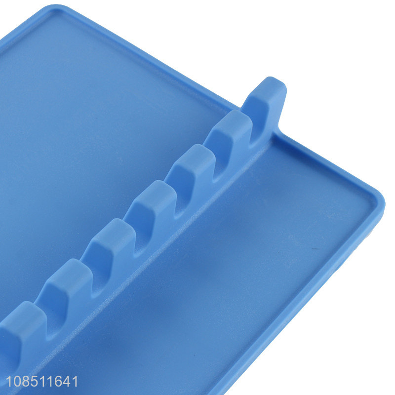 Factory supply kitchen storage silicone tableware storage racks