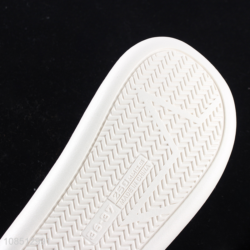 High quality soft thick soled slippers winter house shoes for women