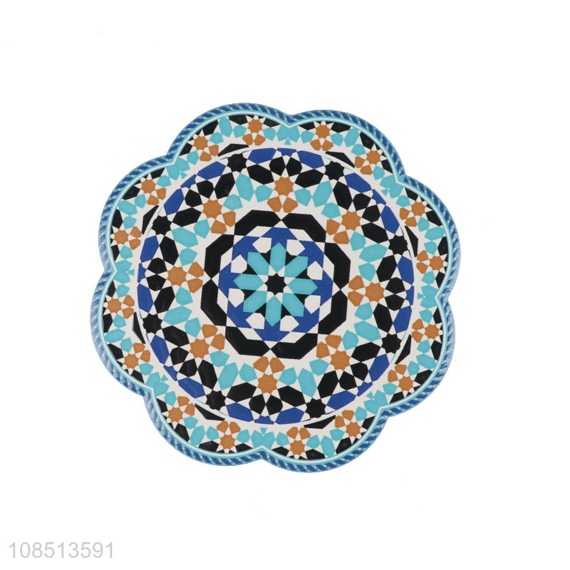 High quality mandala coasters heat resistant ceramic coaster cup mats