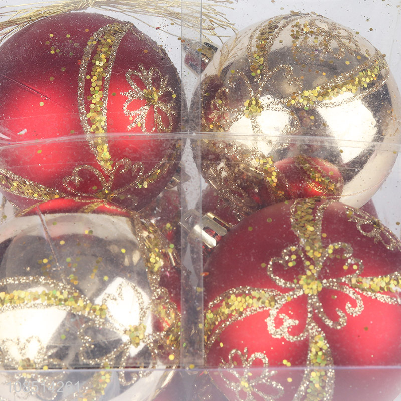 Good price 12pcs Christmas ball set Christmas decoration supplies