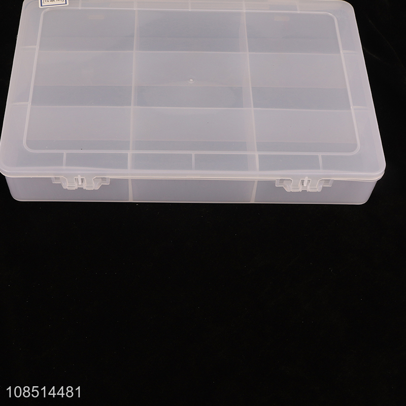 Wholesale 9 girds plastic electronic parts box fishing tackle box
