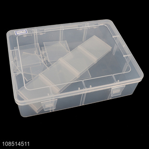 High quality plastic tool box fishing tackle boxes nails storage box