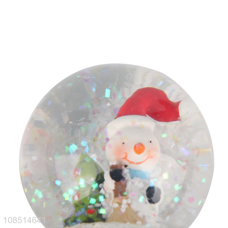 Factory direct sale Christmas snow globe Christmas home decorations