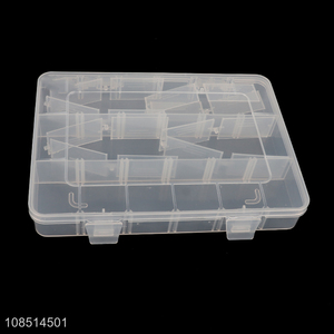 Hot sale detachable plastic tool box for fasteners electronic parts