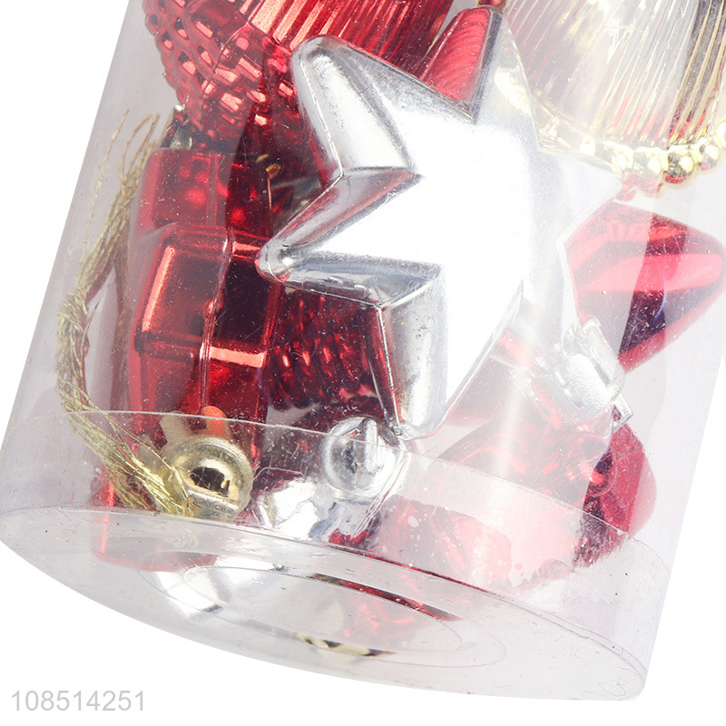 Hot selling 8pcs Christmas ball set Xmas tree hanging ornaments