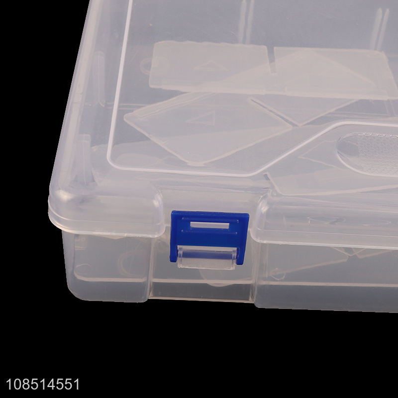 Factory supply detachable plastic tool box fasteners storag box