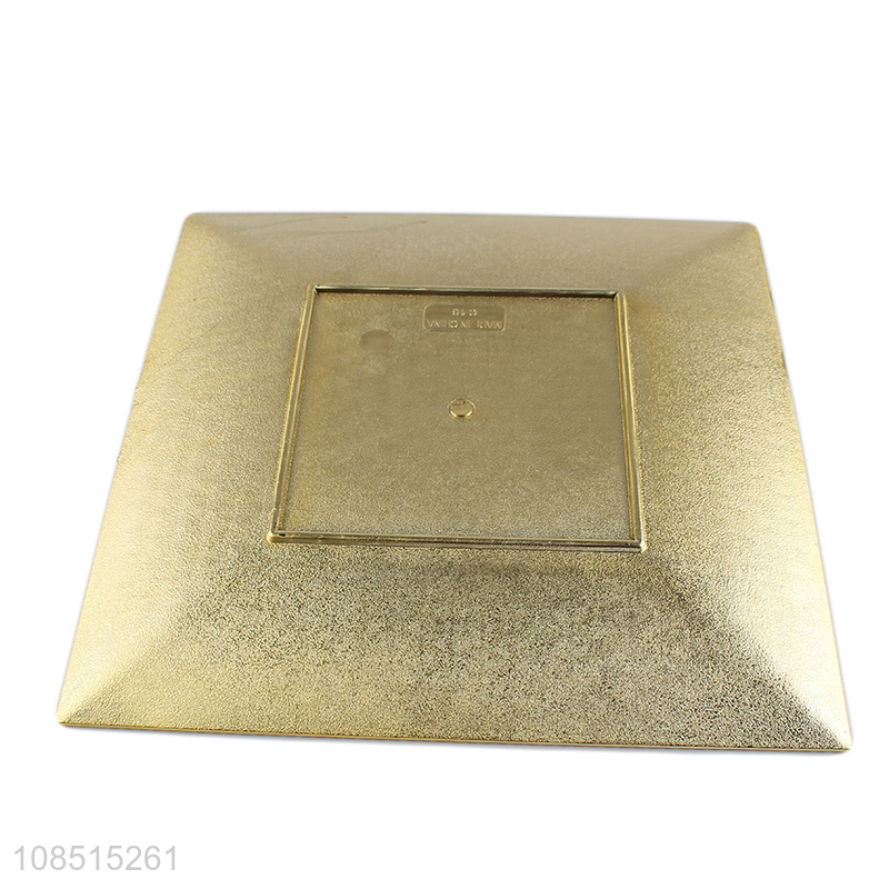 New arrival plastic charger plate dinner plate wholesale