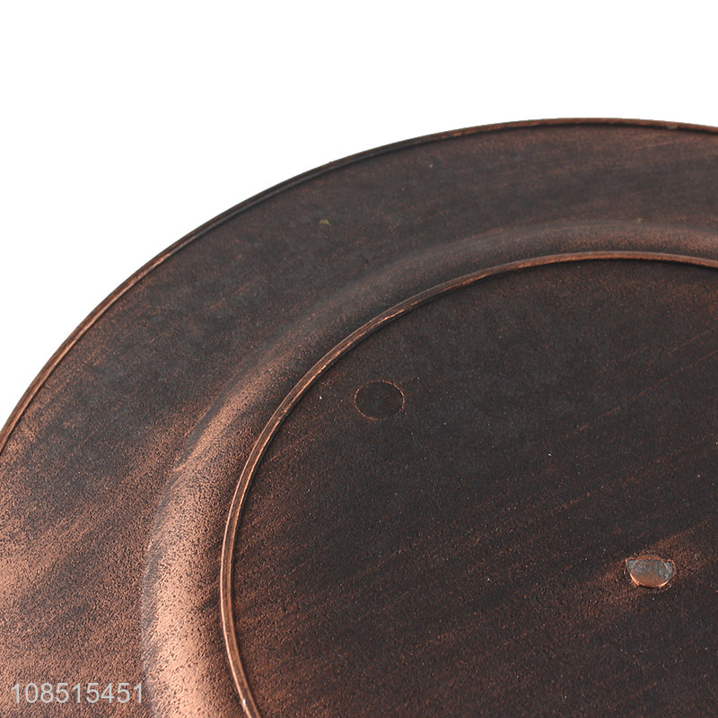 Wholesale luxury elegant charger plates wedding dinner plates