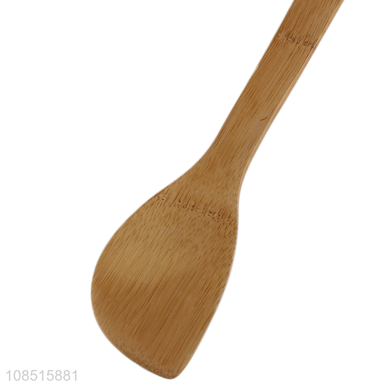 Factory wholesale bamboo kitchen utensils spatula for cooking