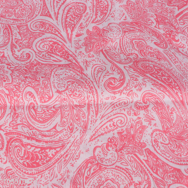 Recent design paisley print polyester scarf summer thin shawl