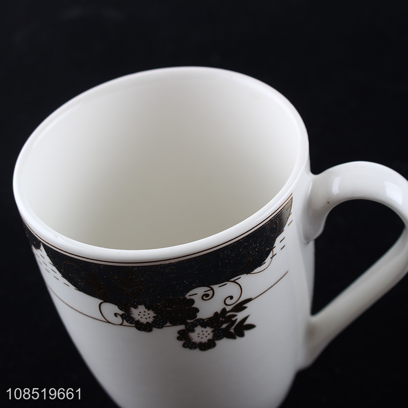 Latest products ceramic household water cup water mug for sale