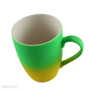 New arrival colourful ceramic drinking cup water cup for sale