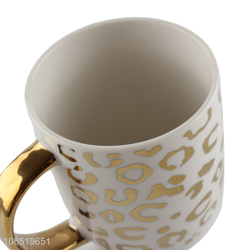 Top products ceramic delicate water cup coffee cup with handle