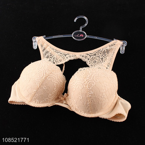 New design sexy lace push-up bras comfortable wired bras