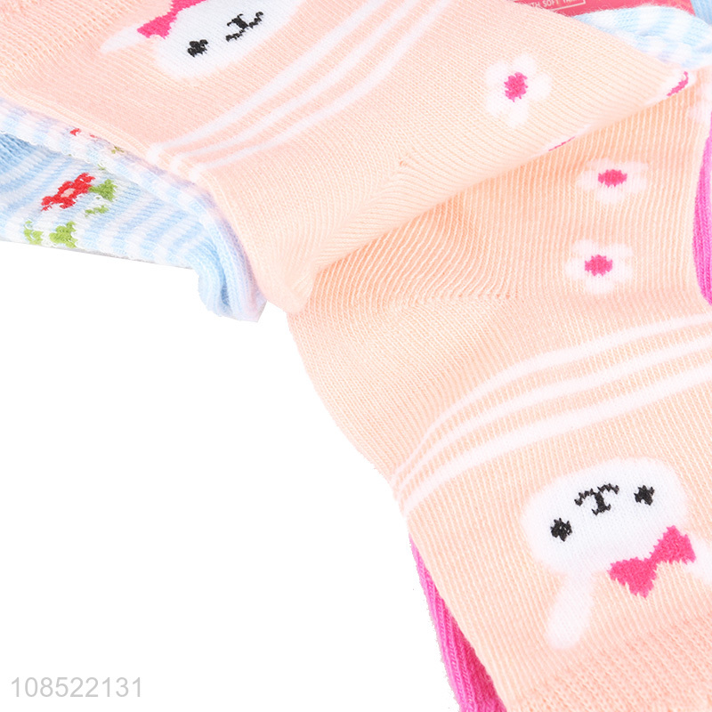 Cute design girls ankle socks short socks for sale