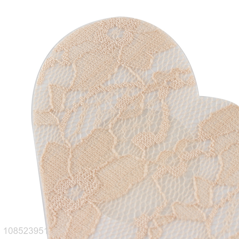 Hot items heart shape lace disposable nipper cover sticker