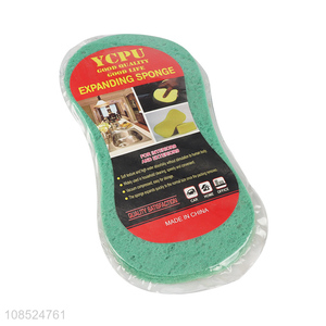 Good quality vacuum compressed sponge for kitchen, car and home