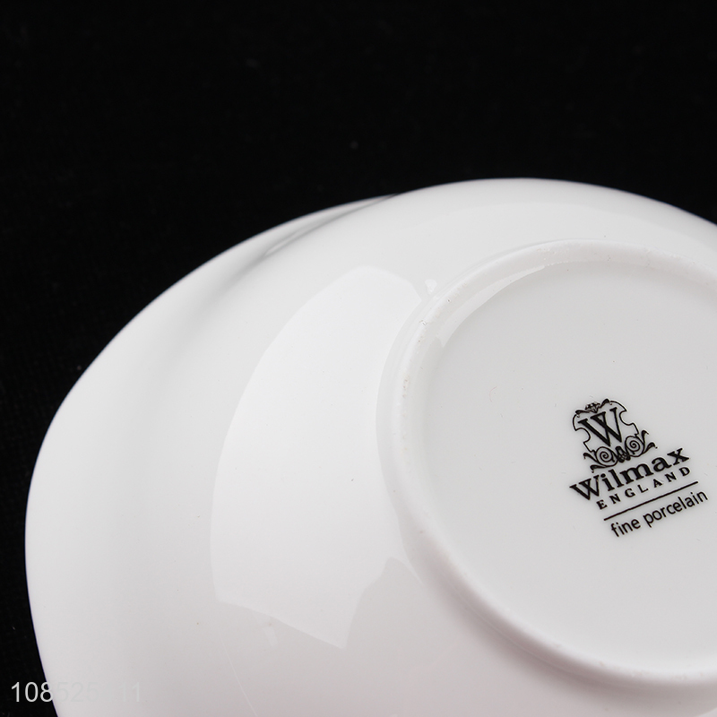 Most popular white home restaurant ceramic tableware plate