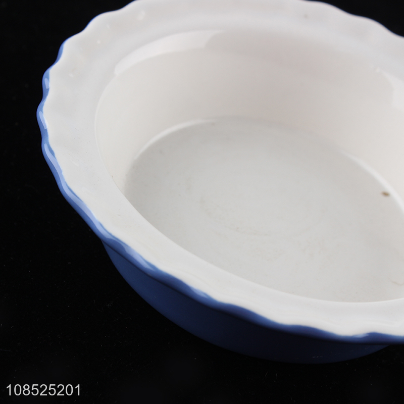 Factory supply ceramic decorative plate dinnerware dishes for sale