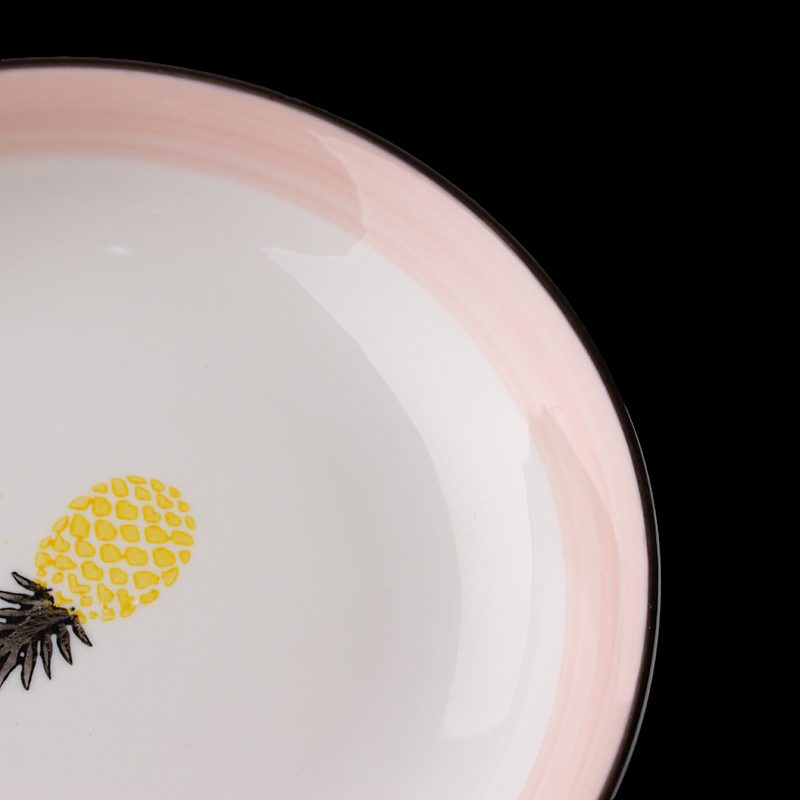 New arrival ceramic plate dessert snack plate for restaurant