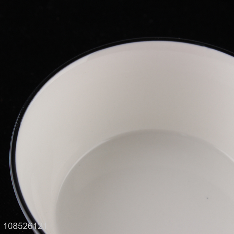 Good quality ceramic rice bowls porcelain noodle bowls