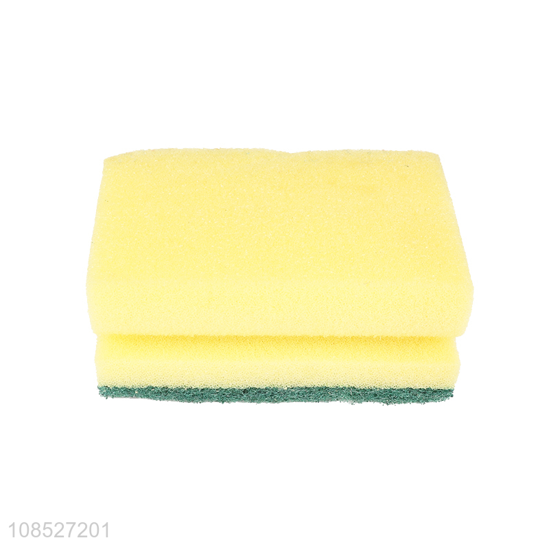 Online wholesale kitchen cleaning tool 2pieces cleaning sponge