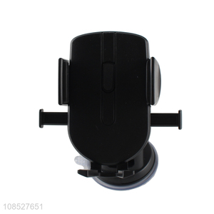 Factory direct sale black adjustable mobile phone holder for car