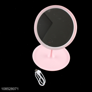 Good quality usb rechargeable led light makeup mirror vanity mirror