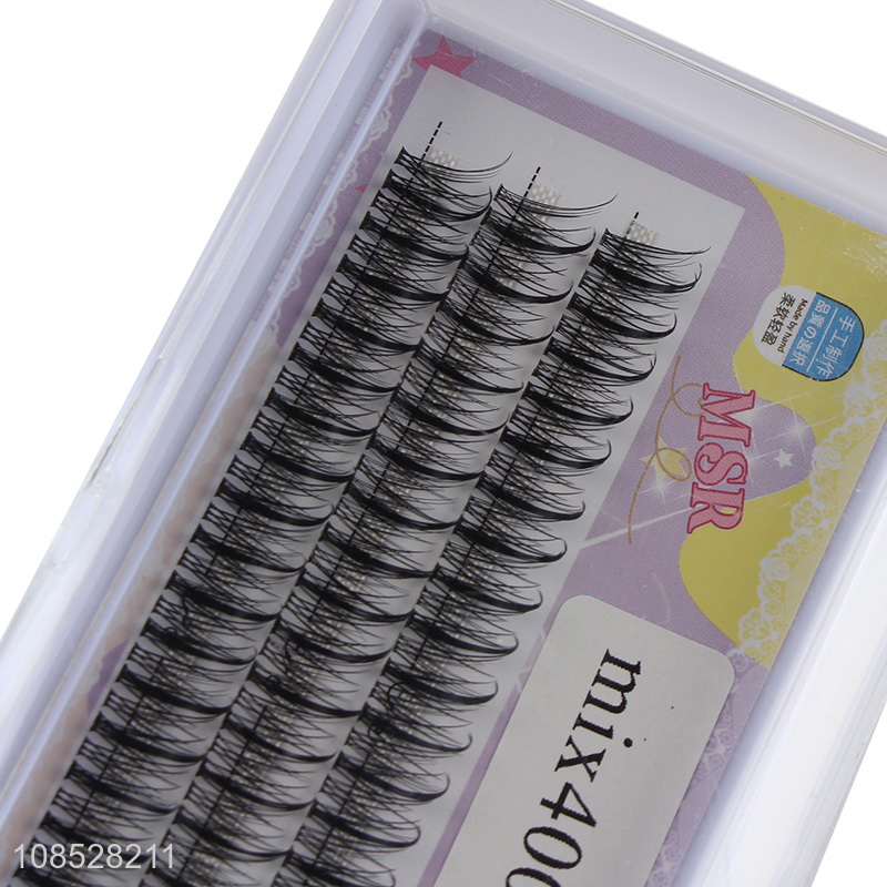 Factory supply natural look reusable wispy false eyelash