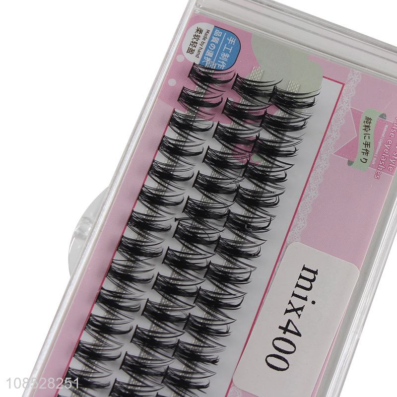 Hot selling DIY eyelash cluster extensions false eyelashes