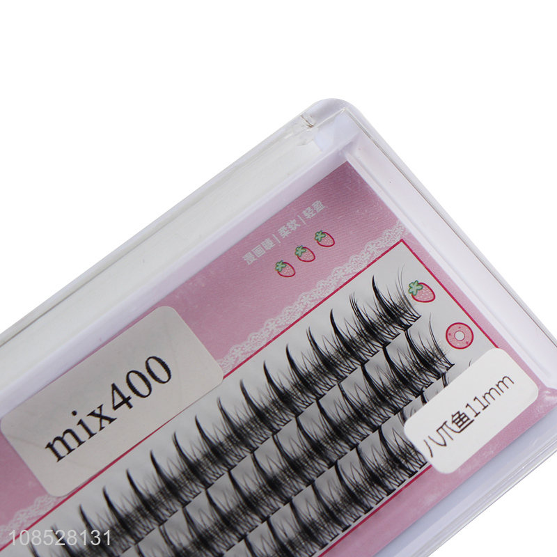 Factory supply natural look DIY eyelash cluster extensions