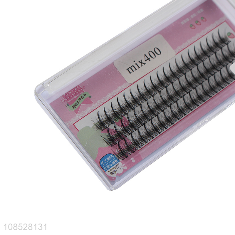 Factory supply natural look DIY eyelash cluster extensions