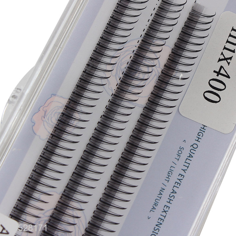 Wholesale long thick false eyelash DIY individual lashes