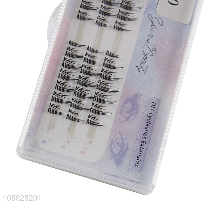 New arrival reusable long thick eyelash clusters extensions