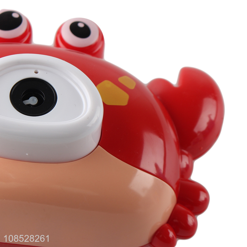 Online wholesale cartoon outdoor bubble camera toys for summer