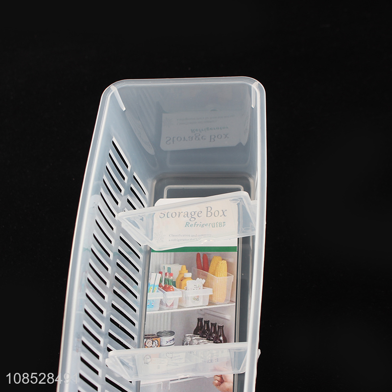 Wholesale multipurpose refrigerator storage box fridge organizer bins
