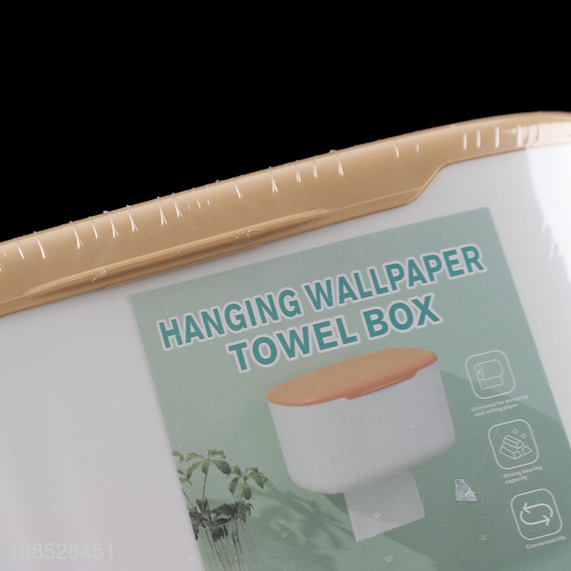 High quality eco-friendly plastic wall mounted tissue dispenser