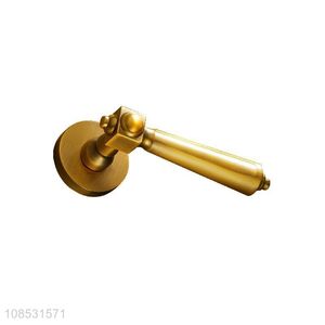 Wholesale European style bedroom door lock zinc alloy door handle lock set