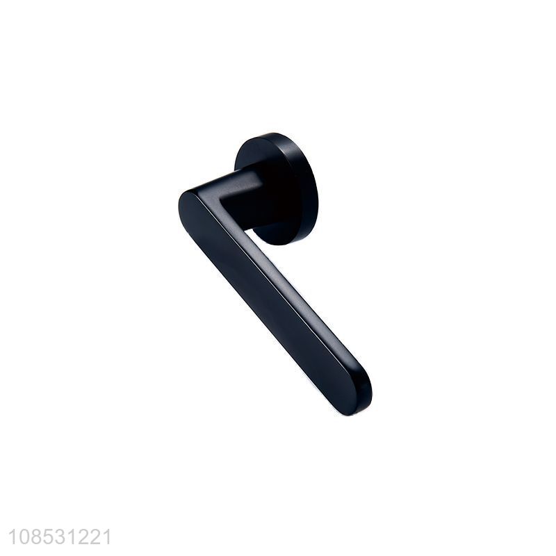 Wholesale zinc alloy magnetic suction mute door handle lock set for bedroom