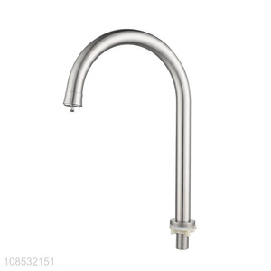 Most popular touch type stainless steel single handle sink faucet