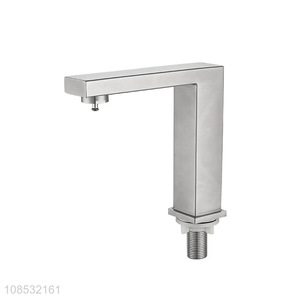 Hot selling 304 stainless steel touch switch toilet table basin faucet