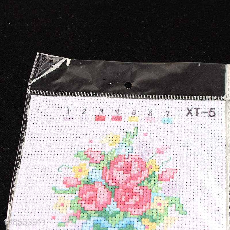 Wholesale hand embroidery cross stitch kits for adults and beginners