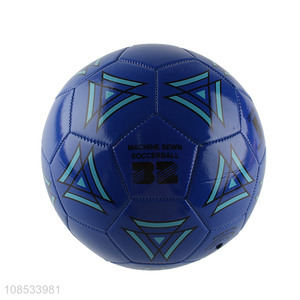 Factory supply durable official size 5# pvc foaming <em>soccer</em> ball