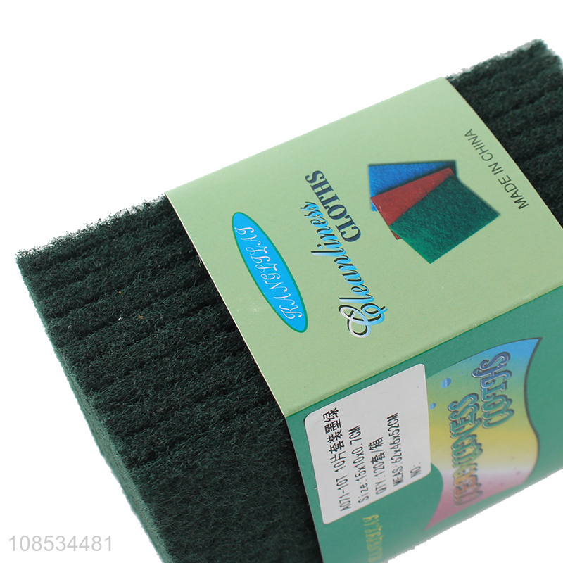 Top quality household kitchen cleaning supplies scouring pad